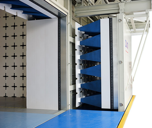 二位移電磁屏蔽門